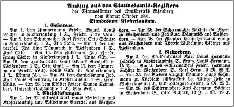 1892-01-28 Kl Standesamtsregister